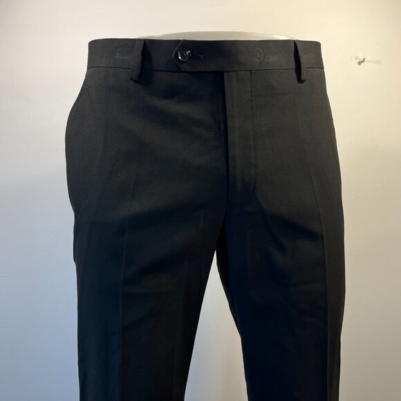 M101 Tommy Hilfiger Men's Stretch Modern Fit Suit Separates Black Pants - NWT - Picture 8 of 11